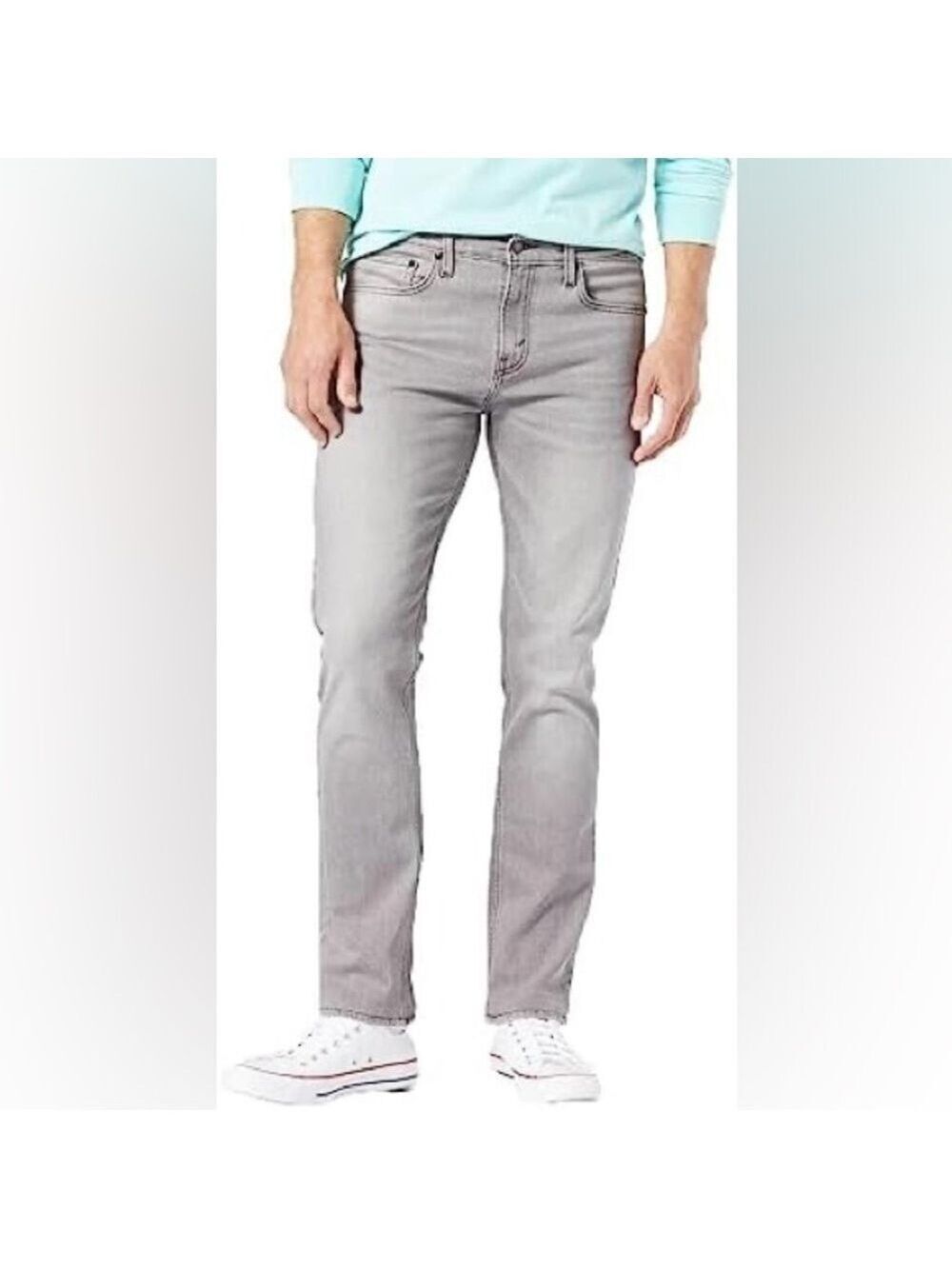 Levi’s Men’s Slim Fit Gray Jeans. Size 28x30